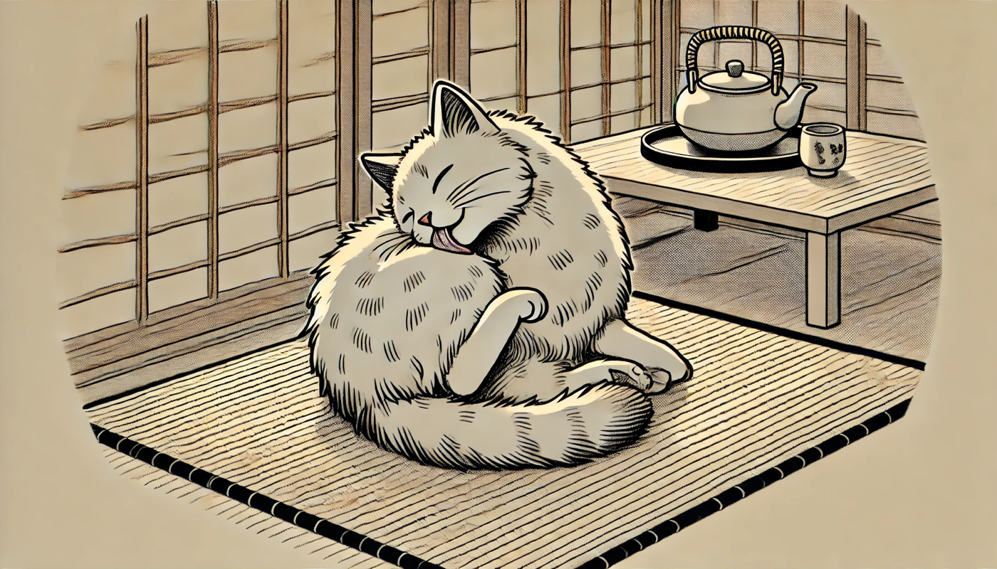 why-do-cats-lick-themselves-after-you-pet-them-wowowcat